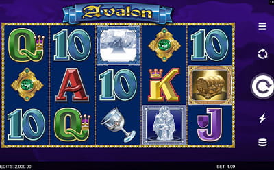 The Avalon Online Slot at JackpotCity