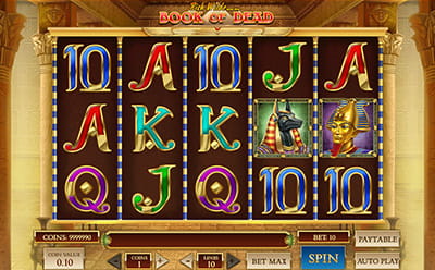 The Book of Dead Slot Game at the Mr.Play Irish Online Casino