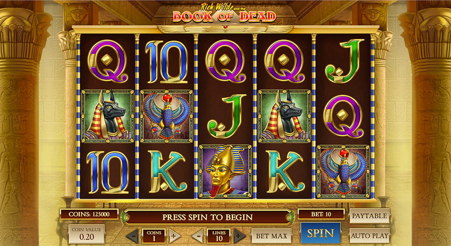 Book of Dead play online for free