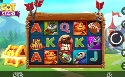 The Cat Clans Slot Game at the Mr.Play Irish Online Casino