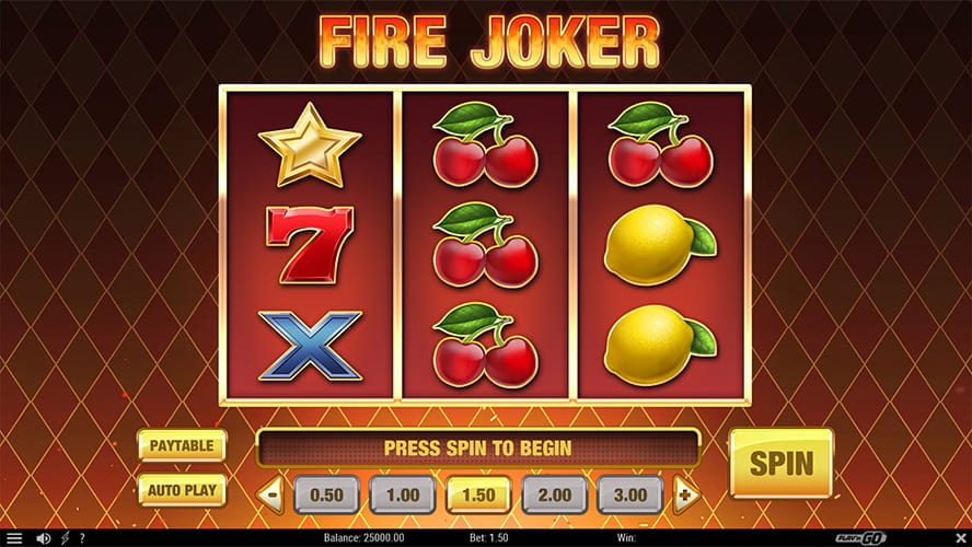 Fire Joker play online for free