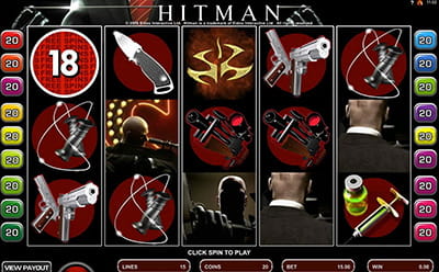 The Hitman Online Slot at JackpotCity