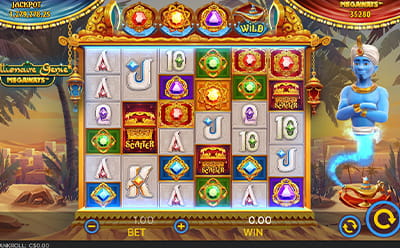 The Millionaire Genie Megaways Slot Game at the 888casino Irish Online Casino