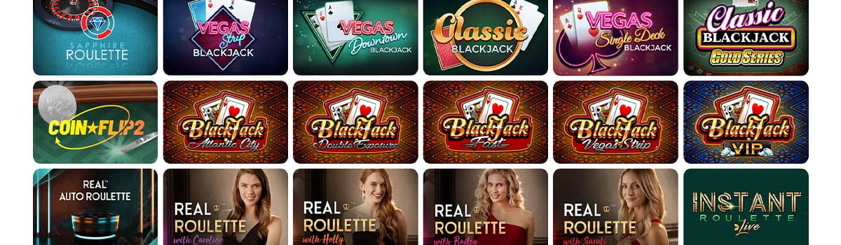The Mr.Play Roulette, Blackjack & Other Table Games