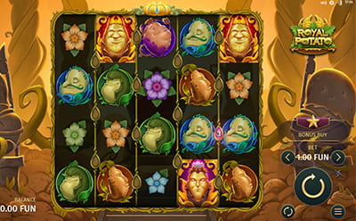 The Royal Potato Slot Game at the Casimba Irish Online Casino