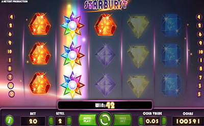 Starburst Slot Expanding Wild