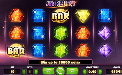 The Starburst Slot Game at the Nitro Irish Online Casino