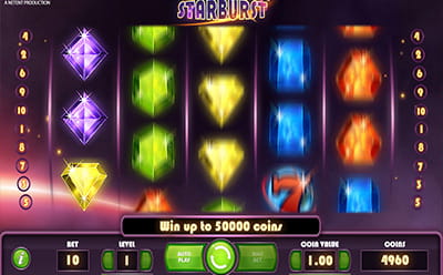 Starburst Slot on Mobile