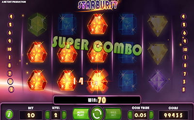 Starburst Super Combo Win