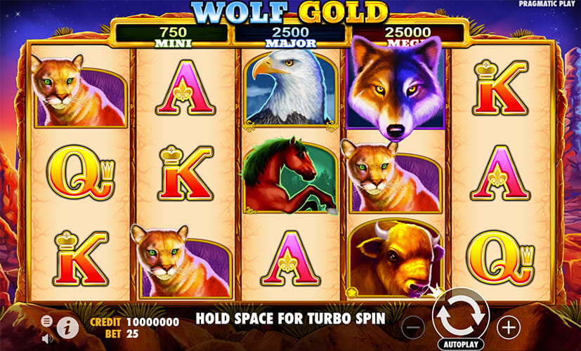 Wolf Gold play online for free